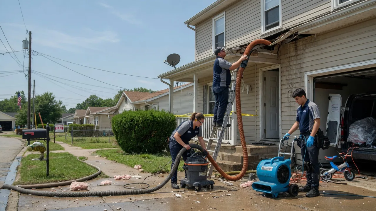 Water Damage Restoration in Wheeling, IL near me